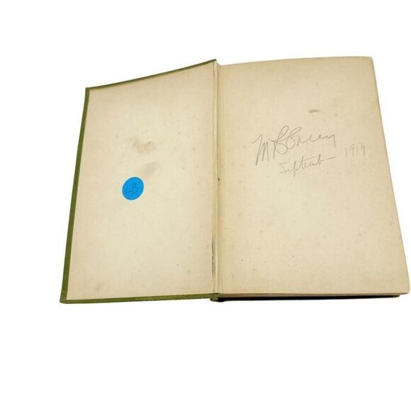 The Crock of Gold, Vintage, James Stephens, Green Book, Fairies, HB 1919 - Picture 5 of 9